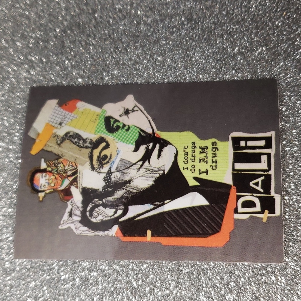ART Dali WATERPOOF Sticker quote
